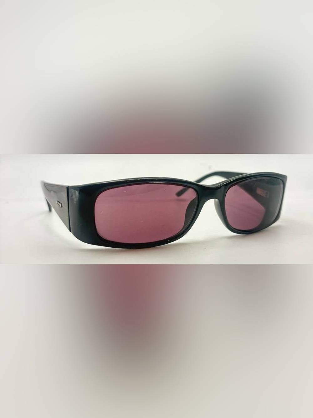 Fossil Halpert Black Brown Oval Sunglasses Frames Only